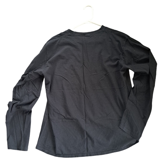 Ladies Fanatics Black Vegas Golden Knights Primary Logo Team Long Sleeve top L - Picture 2 of 4